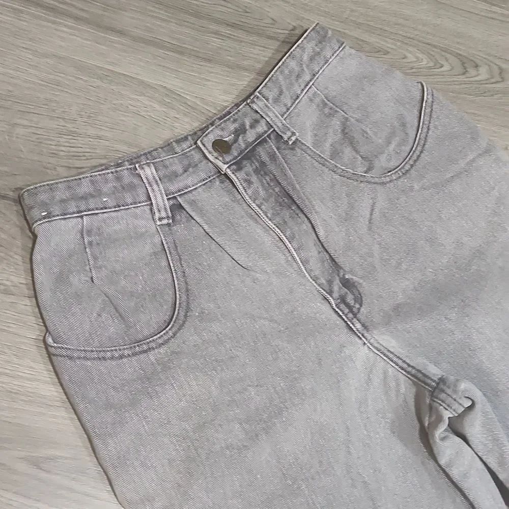 Vintage 90's Gray Washed High Rise Barrel Skinny Unionbay Jeans